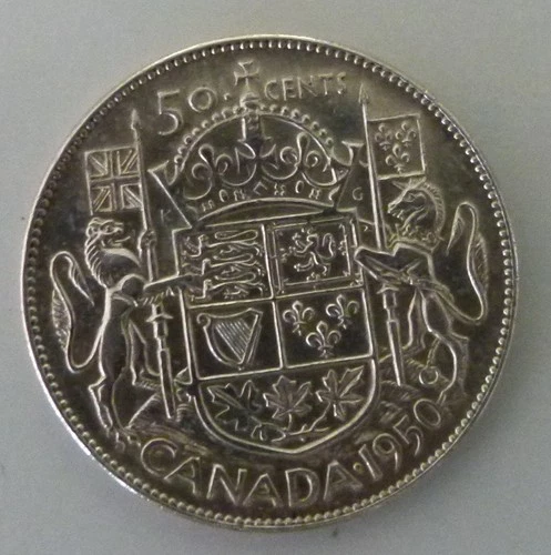 1950 Canada 50 Cents — photo from another recent sale