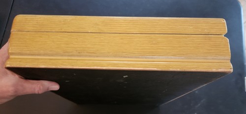 Vintage 1847 Rogers Bros. Silverware Flatware Wood Storage Box Wooden Chest B7 - Picture 12 of 19