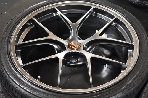 JDM BBS RI-D RI026/RI028 20 inchPCD112 8.5J +30 10J +45bridgestone Leg No Tires - Picture 6 of 10
