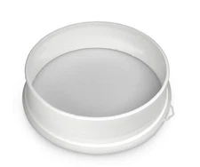 24cm/9.5" Kosher Flour Sieve Strainer 71 Mesh - Plastic Sifter Silk Nylon Mesh
