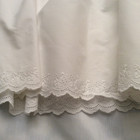 Ralph Lauren Bromley Lace White Queen Bed Skirt/Ruffle EPOC