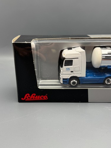 Schuco Schrader T+A Fahrzeugbau Beckum - Mercedes Benz Actros V8 Tankzug - 1:87 - Bild 2 von 9
