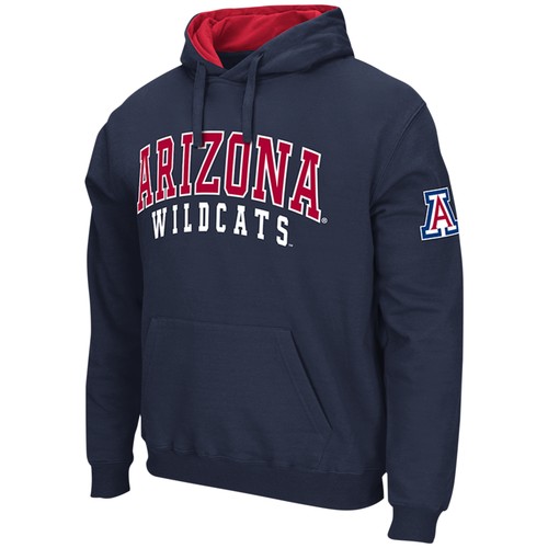 Herren Colosseum Navy Arizona Wildcats Double Arch Pullover Hoodie - Bild 2 von 3