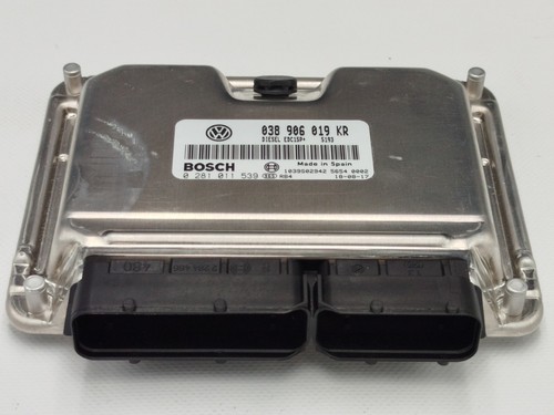 NEU Orig VW Audi Seat Skoda BOSCH Motorsteuergerät Diesel 0281011539 038906019KR - Bild 2 von 8