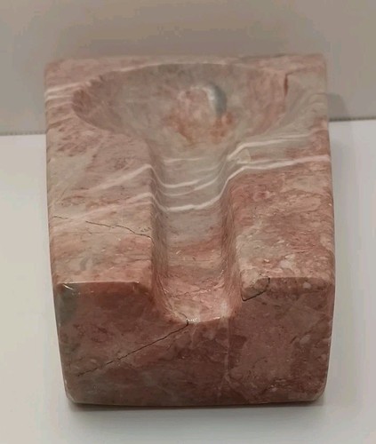Marble Rose And Gray Spoon Rest Heavy Duty Spoon Holder - Afbeelding 4 van 9