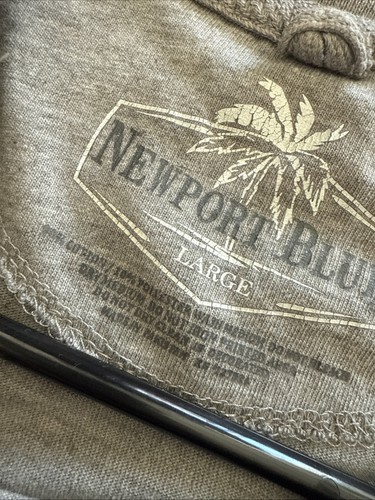 Newport Blue Shirt Gray Volkswagon Bus Crew Neck Large Short Sleeve Tee M221 - Picture 7 of 7