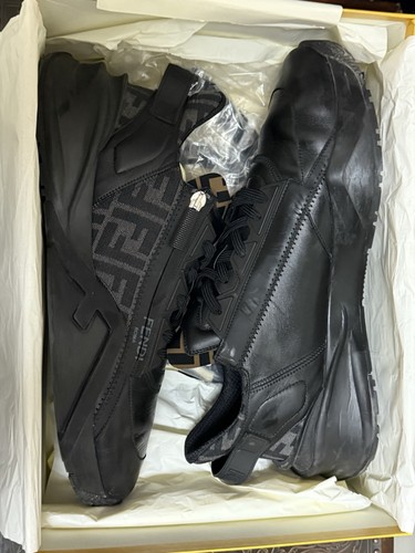 Fendi Flow Men Sneakers Size 13 - Picture 4 of 5