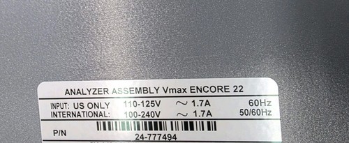 Viasys Carefusion Vyaire Sensormedics VMAX Encore 22 PFT Lung Analyzer - Bild 5 von 5
