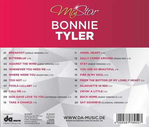 Bonnie Tyler My Star (CD) (UK IMPORT) - Picture 3 of 3