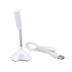 Microfono USB per Laptop Microfono Vocale Ad Alta Sensibilità Supporto per 4250