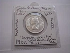 1962 Shilling Silver Coin GEM Unc Mint Roll OBV Machine Wrapping Error #62.GOA