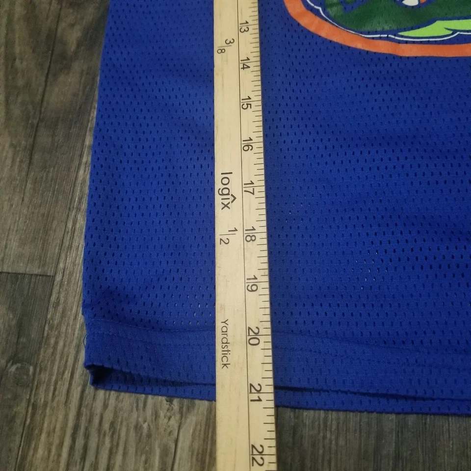 Camiseta deportiva mediana juvenil Franklin Florida Gators azul equipos de fútbol baloncesto Foto 3 de 4