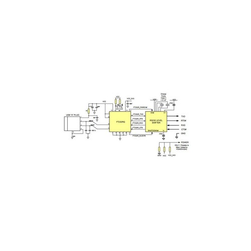 Convertisseur Câble USB RS232 Ftdi Professionnel Connexion Feutrer - Photo 3/4