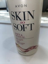 Avon Skin So Soft SOFT AND SENSUAL Body Lotion Bonus Size 33.8 oz. NO PUMPS/W