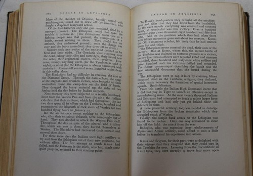 CAESAR IN ABYSSINIA, G. L. Steer 1936. Italo-Ethiopian war. Reportage, - Picture 3 of 5