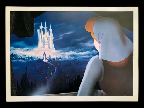 Disney "Cinderella" Limited Ed Lithograph Set Of 4 Lithographs 14"x11" - NIP - Picture 6 of 7