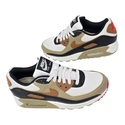 Nike Air Max 90 - Phantom Black Red British Tan - DH8010-005