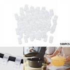 Enhanced Grip Dutch Oven Lid Protector Clips Plastic Bumpers 100 Pcs Pack