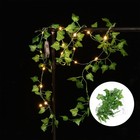 1pc Maple Leaves String Light Christmas Led Lamps Courtyard Lamp Lights Ornament