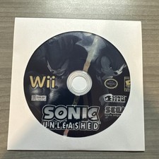 Sonic Unleashed (Nintendo Wii, 2008) Disc Only Cleaned/Tested
