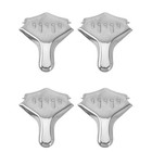  4 stücke Manuelles Juicer-Handpresse Citrus-Entsafter tragbare