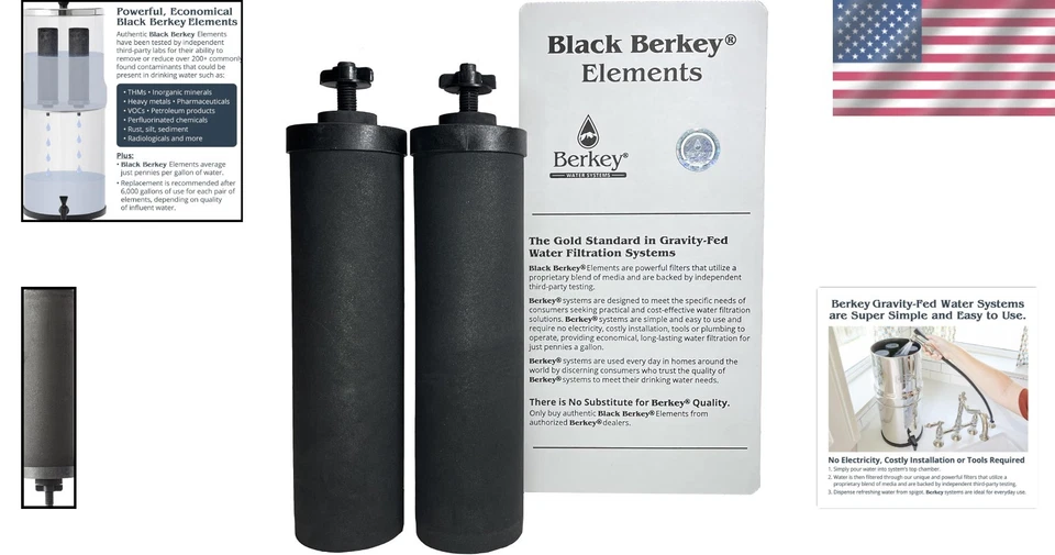 Authentic Black Elements BB9-2 Replacement Filters - Image 2 of 4