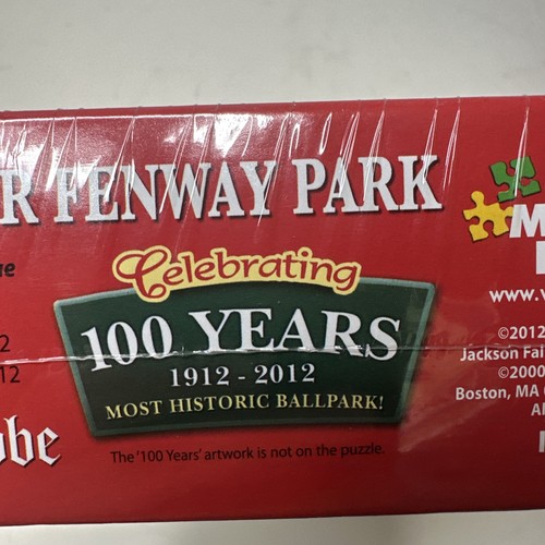 2014 White Mountain Boston Globe Red Sox Rainbows Over Fenway Park 550 Pc Jigsaw - Picture 2 of 5