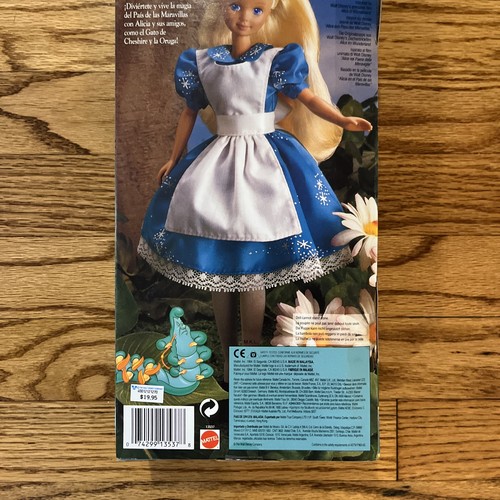 Disney Alice im Wunderland 1994 Mattel Alice/Alicia Puppe 13537 - Neu - Bild 6 von 10