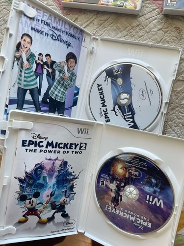 WII GAMES AVATAR MARIO ARAGORN CHAOTIC BAKUGAN EPIC MICKEY RAYMAN - Picture 7 of 9