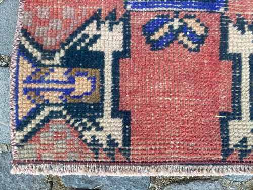 Small Rug Door Mat Bath Mat Wool Rug Oushak Rug Traditional Rug Floor Rug - Picture 9 of 9