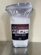 Free Shipping! Bulk Apothecary - STEARIC ACID - 1 LB