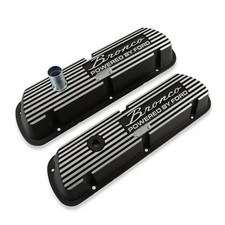 1966-1977 Bronco Powered By Ford Aluminum Valve Covers 289 302 347 351w 5.0