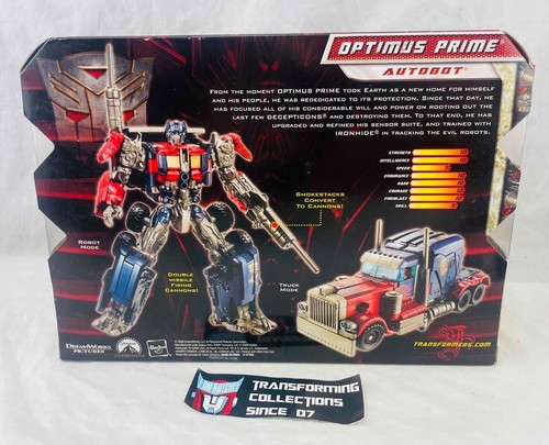 Transformers 2009 Revenge Of The Fallen ROTF Voyager Class Optimus Prime MISB - Picture 2 of 2