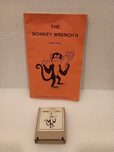 THE MONKEY WRENCH II - 1984 EHS Atari 800 Computer Cartridge Tested!