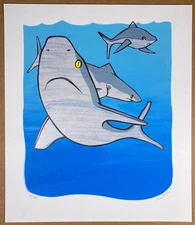 Leia Bell 2005 Signed Numbered Silkscreen Poster 12.5 x 14.5 - Ltd Edition 25/70