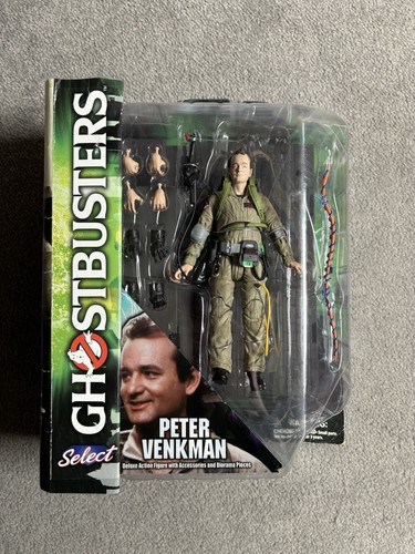 Diamond Select ghostbusters Peter Venkman Action and Egon Figure