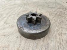 Clutch Drum w 1/2"  Spur Sprocket for Vtg Mono Model 60 Chainsaw w/ AH47 Engine