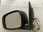 2012 Grand Caravan LH Driver Left Door Side View Power Heated Mirror Black OEM