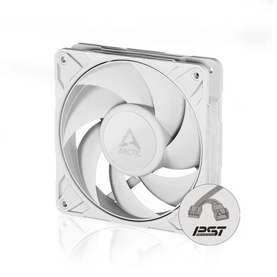 ARCTIC P12 Pro PST bianco ventola PC premium 120 mm PWM case fan alloggiamento 4 pin