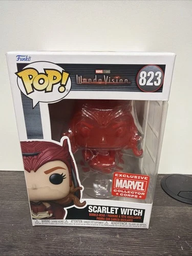 Funko Pop! Vinyl: Marvel - Scarlet Witch (Translucent) (Glitter)  823
