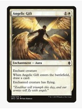 Angelic Gift | Battle for Zendikar BFZ | MTG | Pauper Auras | Common | LP-NM