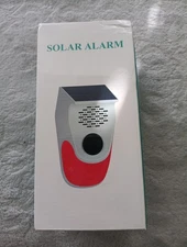 Solar Motion Sensor Alarm Outdoor Indoor Motion Sensor 