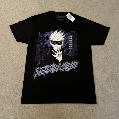 Jujutsu Kaisen Satoru Gojo Black T-Shirt Men’s M