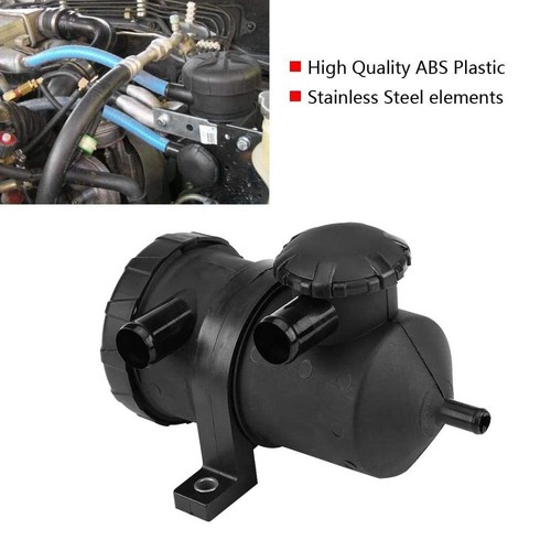 Air Oil Separator,Universal Oil Catch Can Reservoir Tank Stainless Breather5205 - Picture 7 of 10