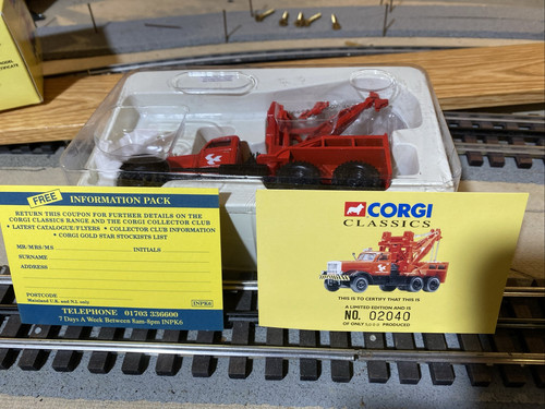 CORGI DIAMOND T WRECKER BRS 55604 MIB 1:50 - Picture 7 of 14