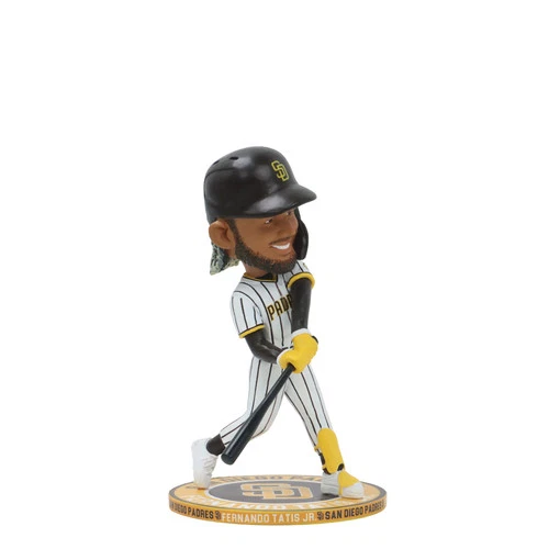 Fernando Tatis Jr. San Diego Padres 5 Inch Repeat Name On Base Bobblehead MLB