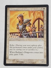 MTG Radiant's Dragoons (Urza's Legacy/White/U) - BGM