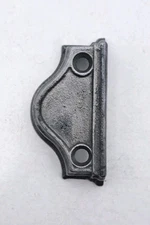 Antique Door Rim Lock Dead Bolt Keeper Catch Old Vintage Cast Iron Hardware 