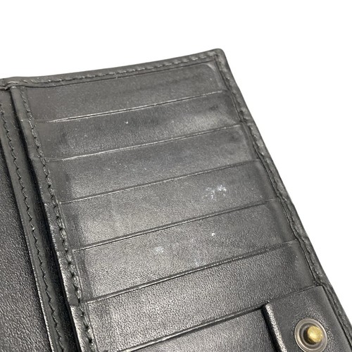 Auth GUCCI GG 368176 Black Leather - Long Wallet - Picture 7 of 14