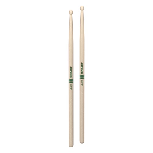 ProMark Rebound 5B Raw Hickory Drumsticks Acorn Wood Tip - Picture 3 of 5